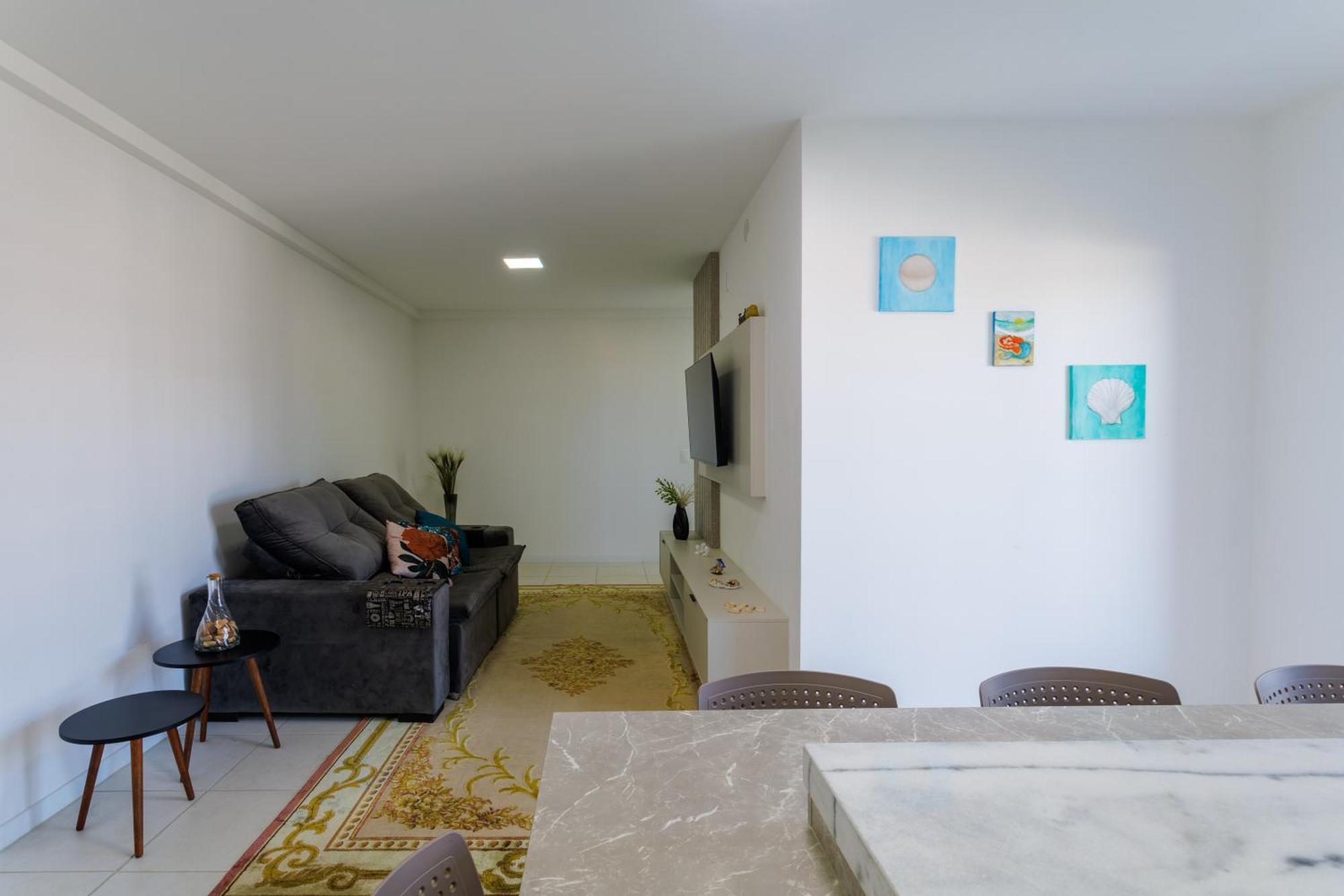 Apartamento 150M Da Praia Com Sacada, Wi-Fi Ar Condicionado, Piscina, Portaria 24H, Playground E Vaga De Garagem Piçarras Quarto foto